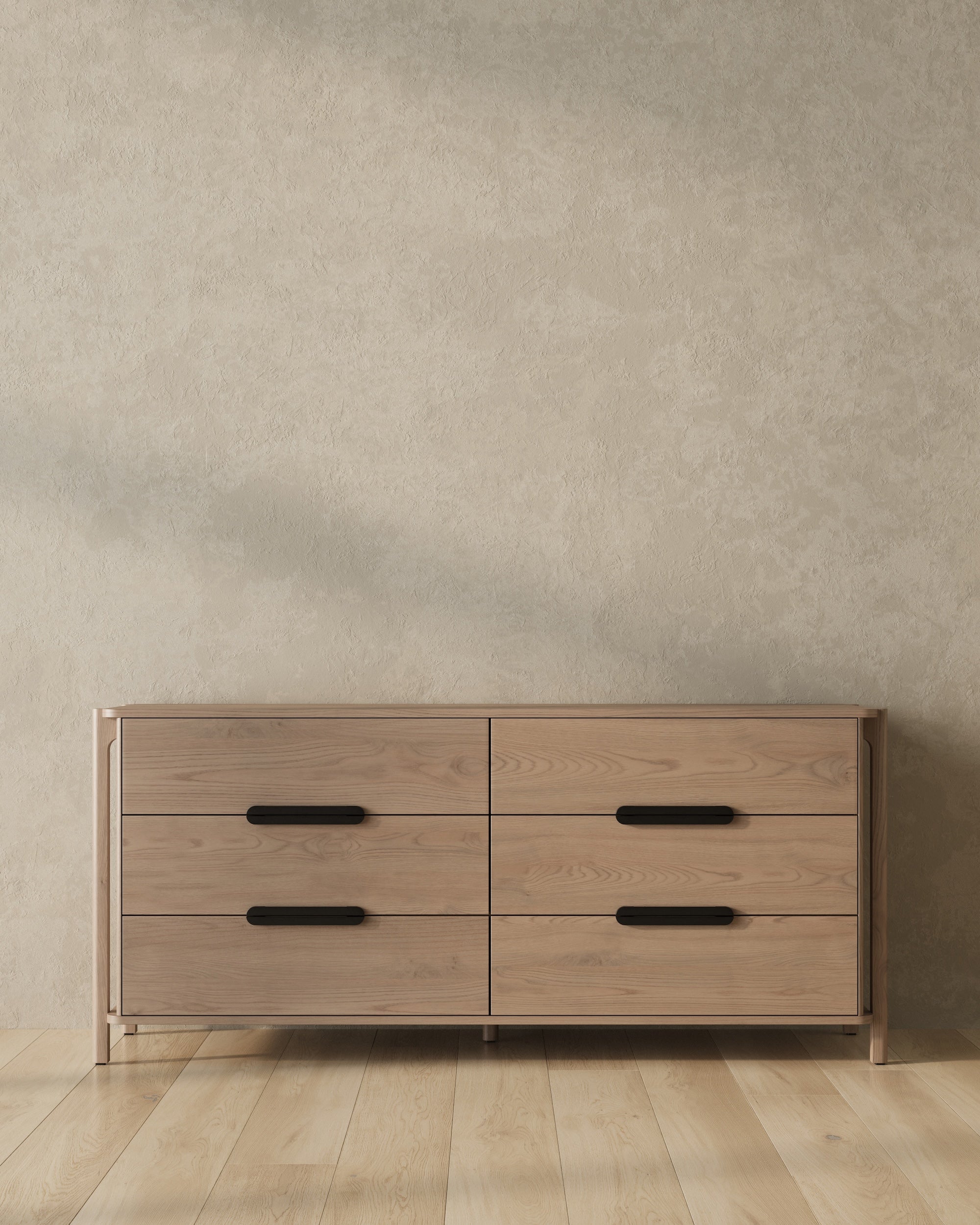 Join Wide 6 Drawer Dresser | GRAYN in Light Oak Join Wide 6 Drawer Dresser | GRAYN in Light Oak