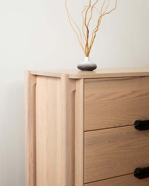 Join Wide 6 Drawer Dresser | GRAYN in Light Oak Join Wide 6 Drawer Dresser | GRAYN in Light Oak