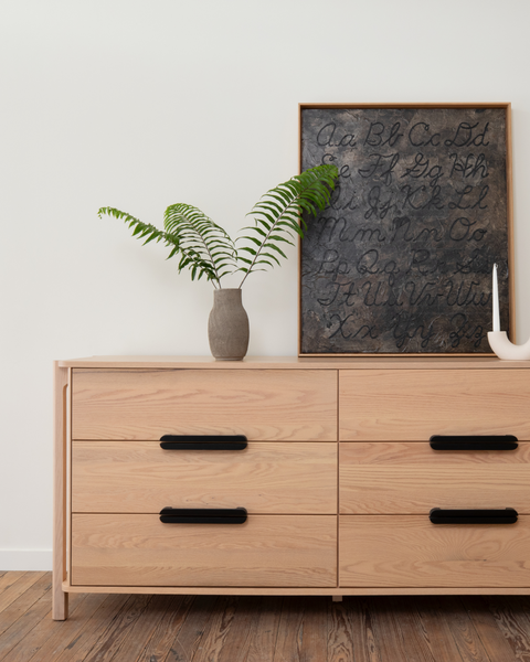 Join Wide 6 Drawer Dresser | GRAYN in Light Oak Join Wide 6 Drawer Dresser | GRAYN in Light Oak