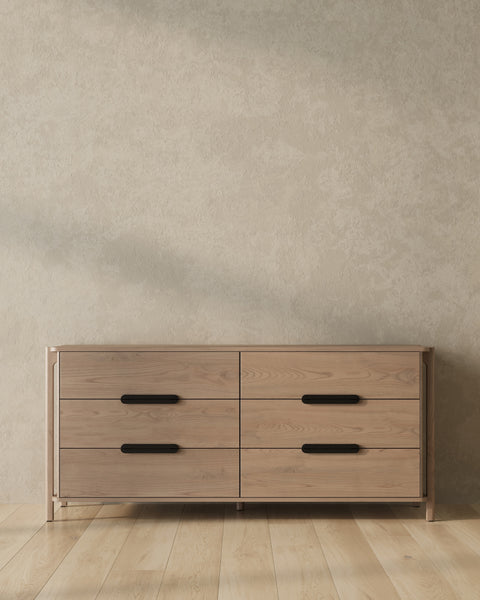 Join Wide 6 Drawer Dresser – GRAYN